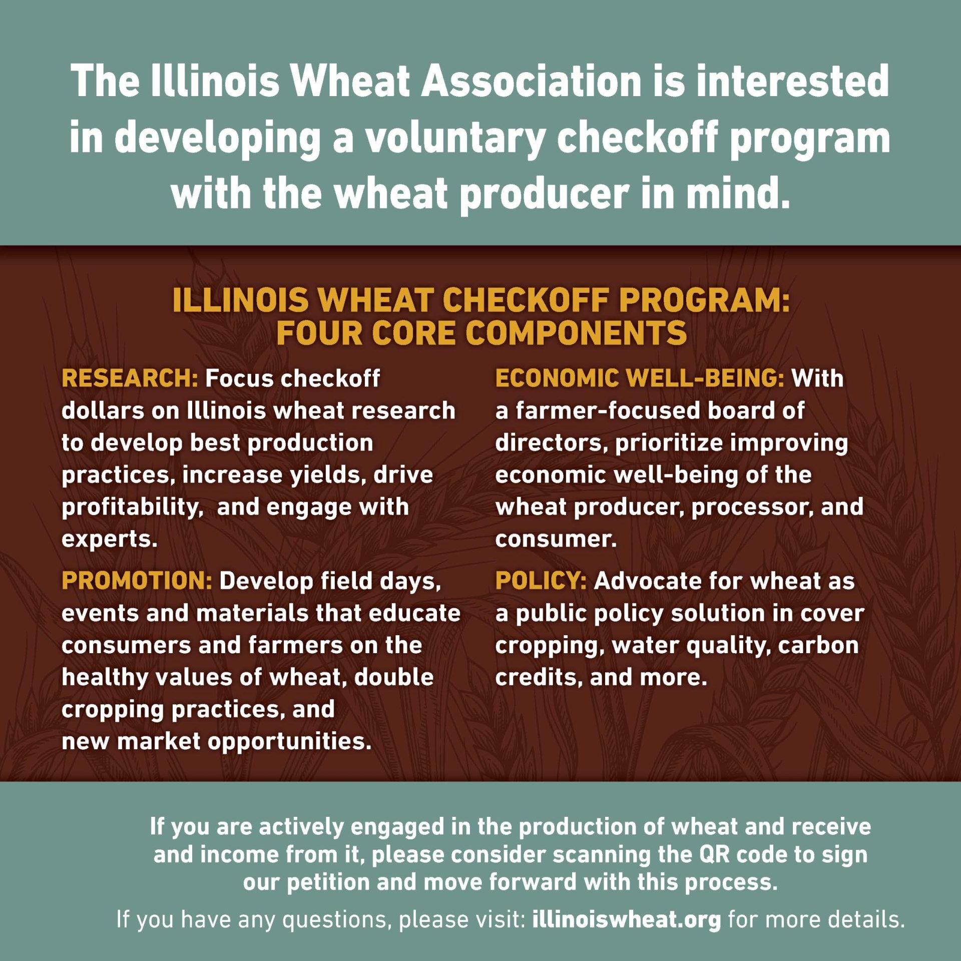 Support the Future of Illinois Wheat: Checkoff Program Petition